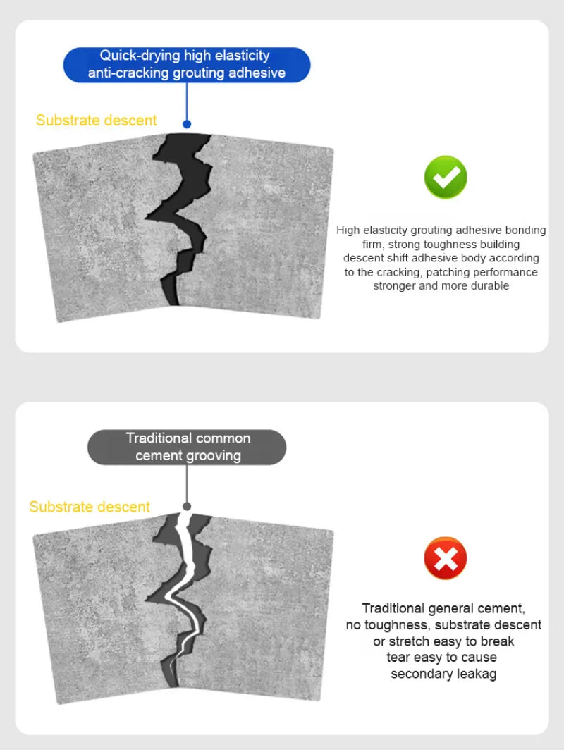 Wall Ground Concrete Crack Waterproof Repair Sealant