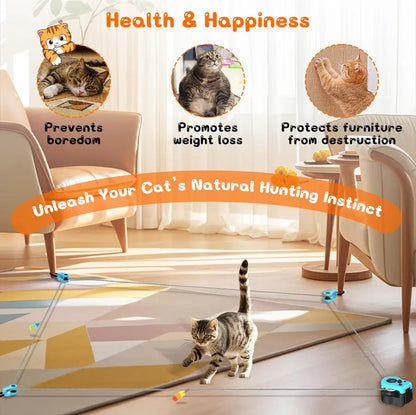 Interactive Cat Treadmill Toy