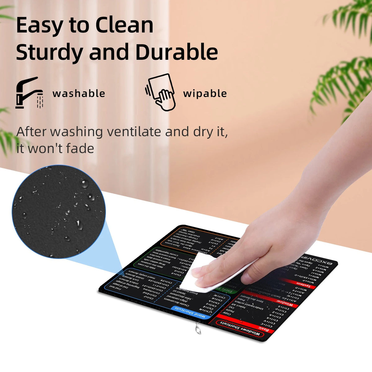 Shortcuts Mouse Pad