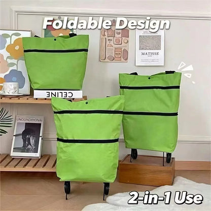 Foldable Rolling Shopping Bag