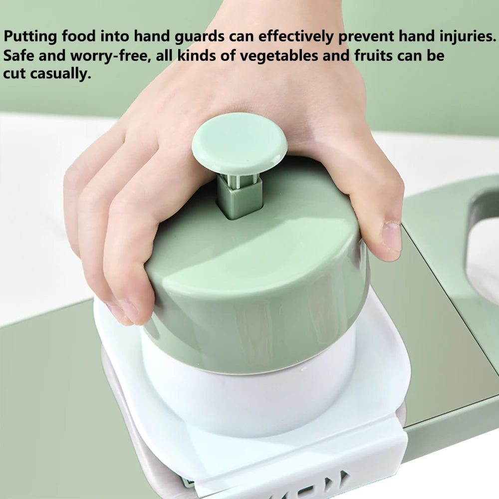Multi-Cut™ Vegetable Slicer & Chopper