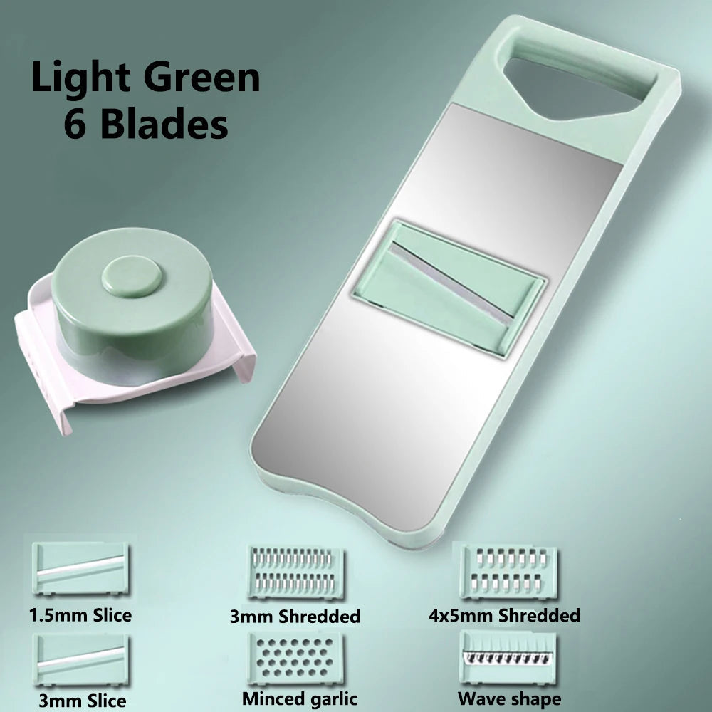 Multi-Cut™ Vegetable Slicer & Chopper