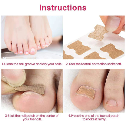 Correction patches for beautiful and healthy nails