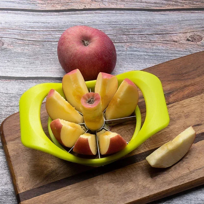 SliceMaster™ - Deluxe Fruit Slicer with Comfort Grip
