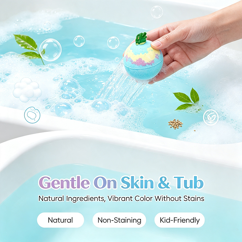 Easter Basket Stuffers for Boys & Girls - Skin-Soothing Bath Fizzies Gift Set