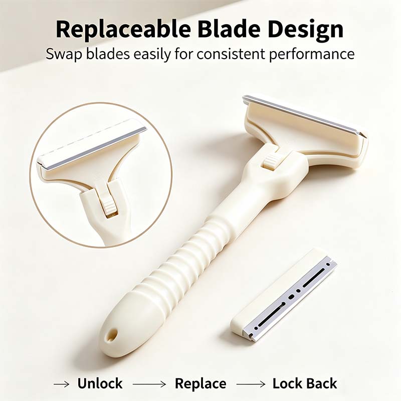 Handheld Fat Trimmer for Beef & Pork, Stainless Steel Meat Scraper