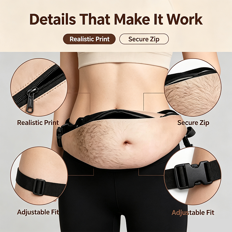 The Original Dad Bod Fanny Pack
