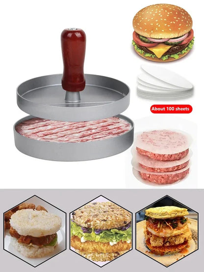 Professional Burger Patty Press Uniform Burgers Every Time