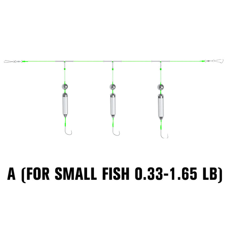 LAST DAY 55% OFF - 3 Hooks Anti Drift Bottom Fishing Rig