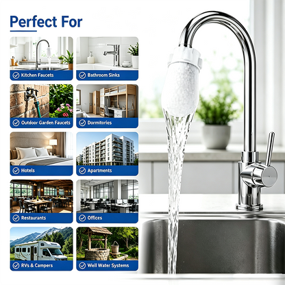 [Fits Faucets < 1"] 50 cotton filter bags, Multi-scene Filter 