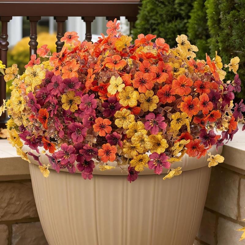 Last Day 50% OFF - UV-Resistant Artificial Daisy Flowers for Fall Decor Halloween