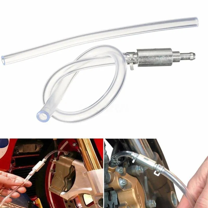 Flash Sale 50K+ SOLD! Almost Gone-Brake Bleeder Hose - One Way Check Valve Tube Bleeding Tool Kit For Car Motorcyle Clutch