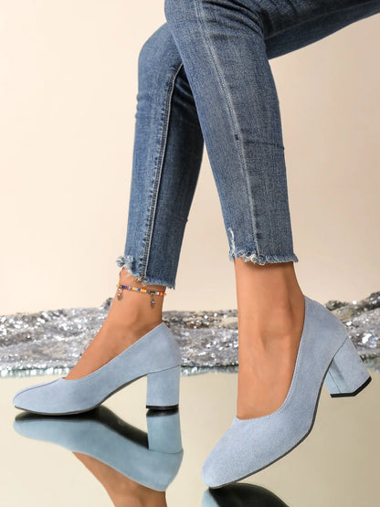 Women's Rubber Heels – Closed Toe