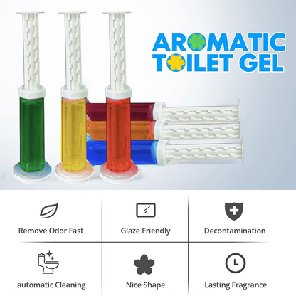 Hot Sale72 Flowers Toilet Cleaner Gel Stamp