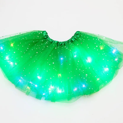 Princess Glow LED Skirt | Soft, Safe & Stretchy for All-Day Play– Last Chance at This Price!