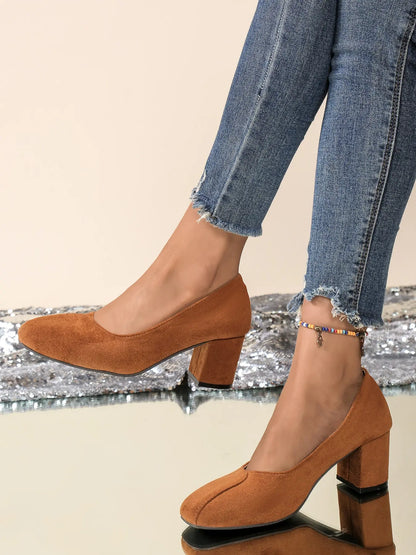 Women's Rubber Heels – Closed Toe