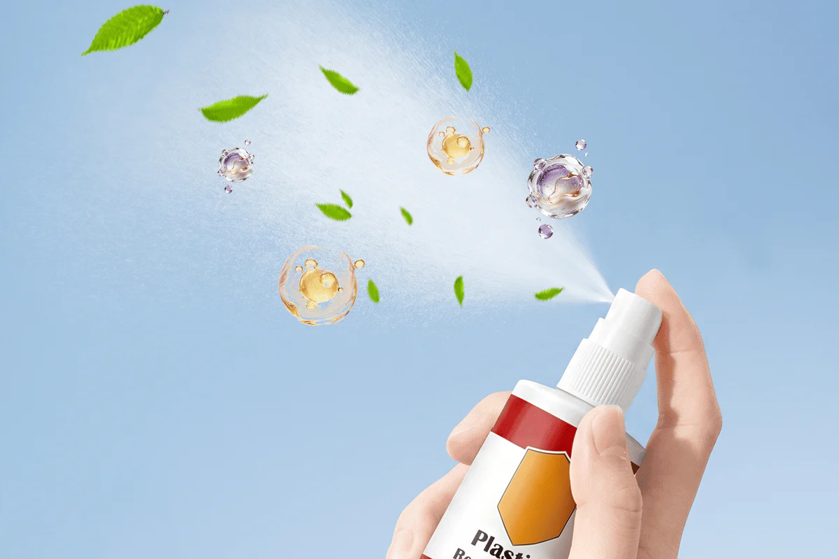 Best-Selling Plastic Restorer Spray — Bring Back Original Shine Instantly