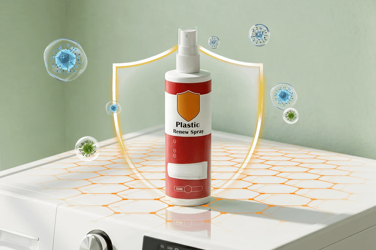 Best-Selling Plastic Restorer Spray — Bring Back Original Shine Instantly