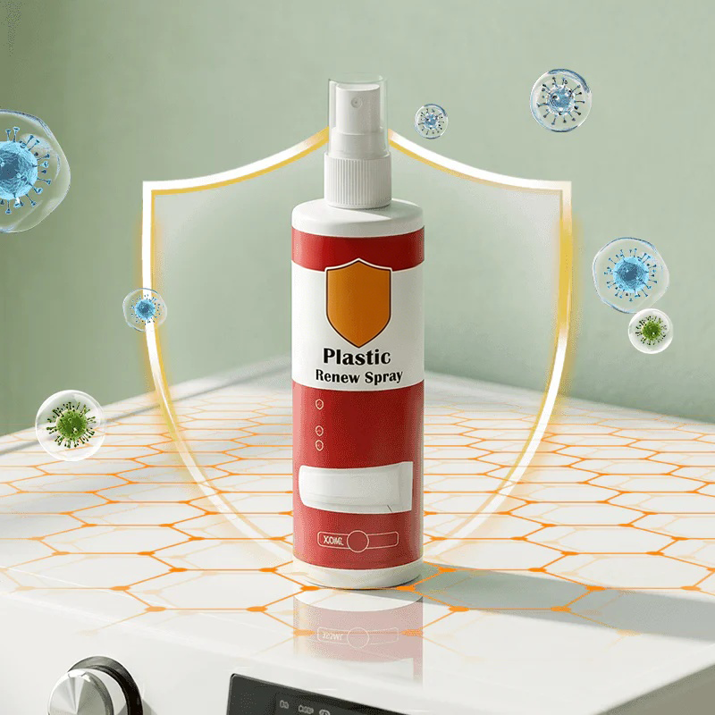 Best-Selling Plastic Restorer Spray — Bring Back Original Shine Instantly