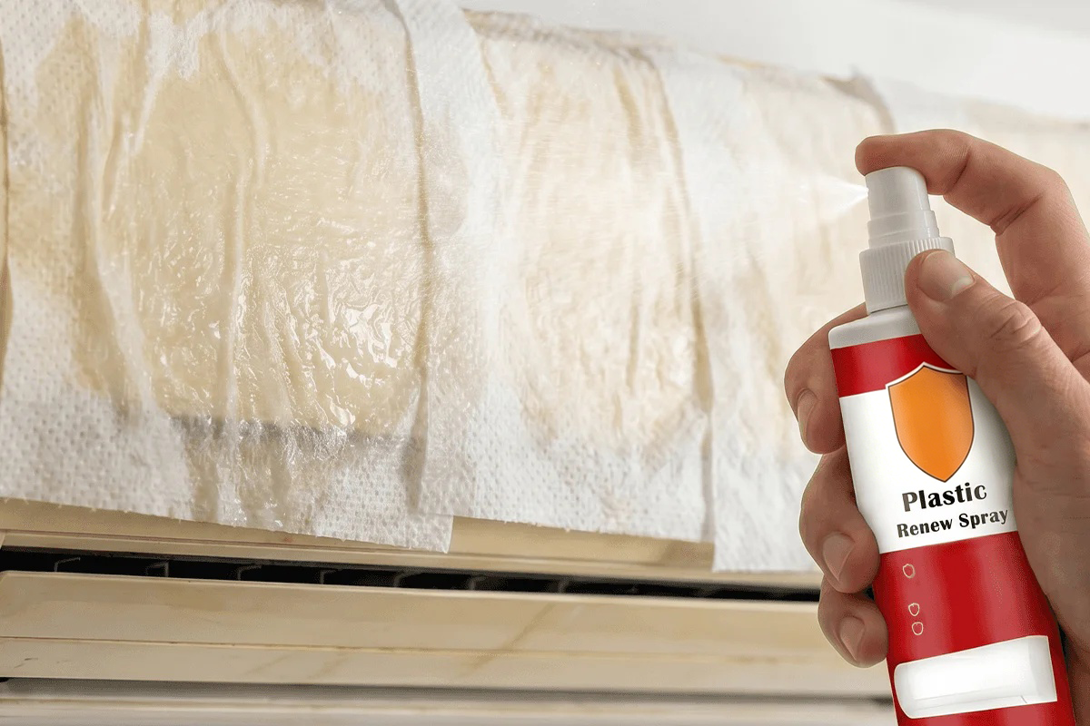 Best-Selling Plastic Restorer Spray — Bring Back Original Shine Instantly