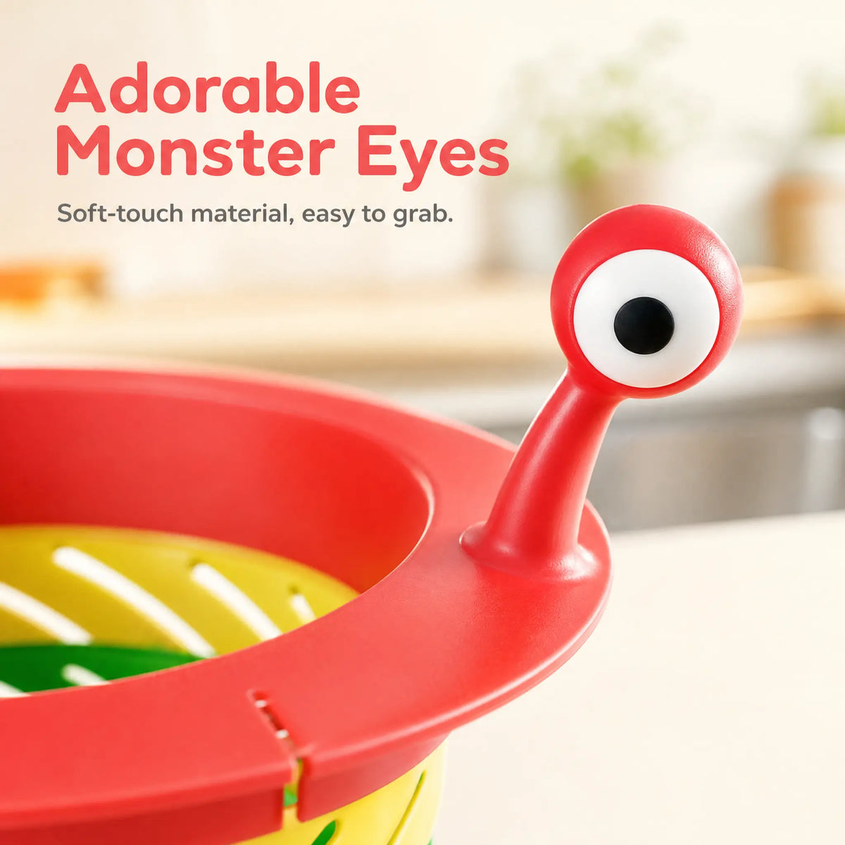 3PCS Rainbow Expandable Sink Strainer Basket, Rotatable Retractable Kitchen Sink Drain Filter