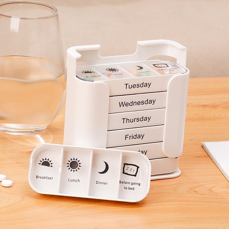 7-Day Medication Organizer - For Effortless Health Management!