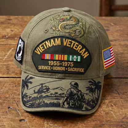 Last Day Promo: 49% OFF - Vietnam Veteran Tribute Cap
