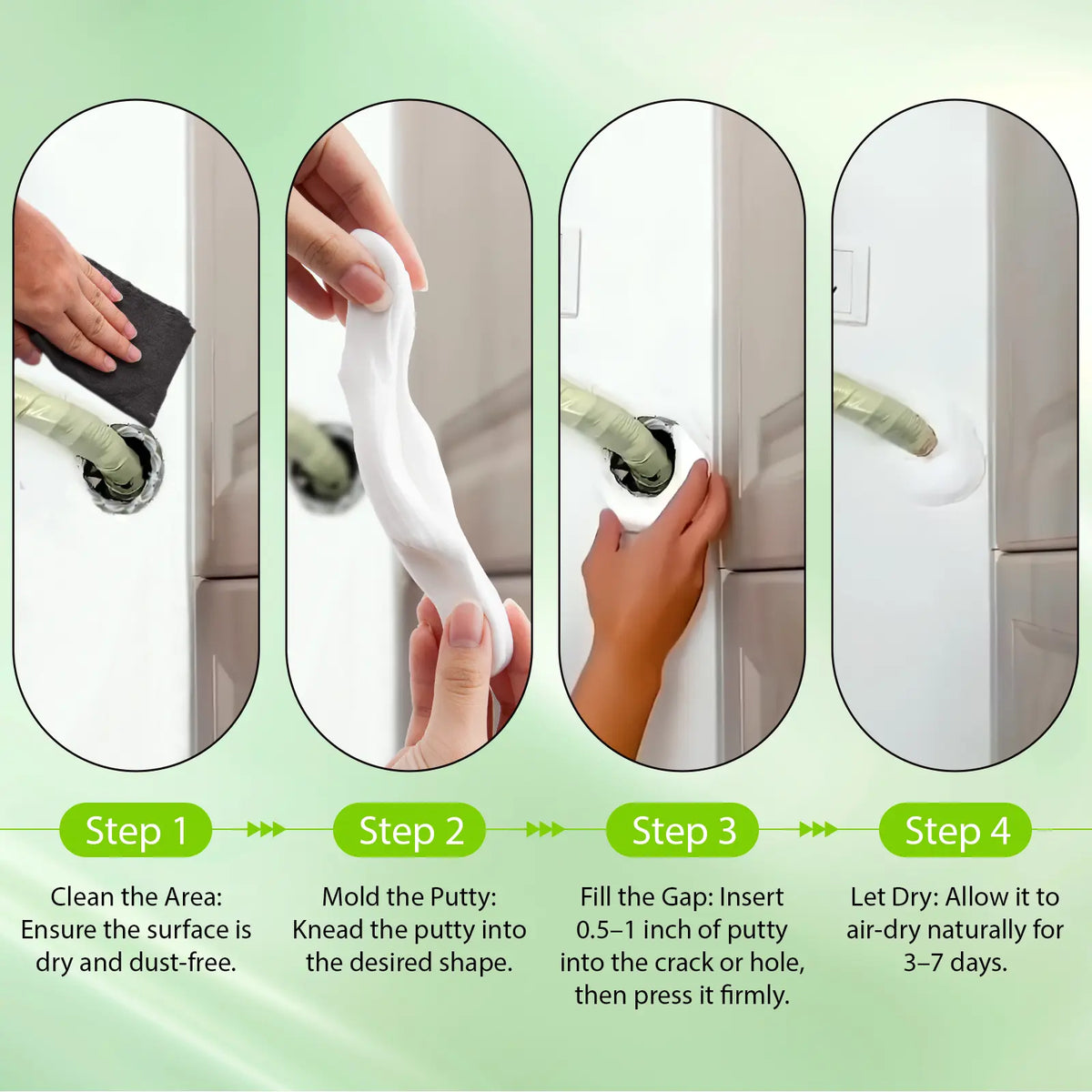 10Pcs Professional Sealant Clay - Anti-Insect Wall Hole Filler Mud