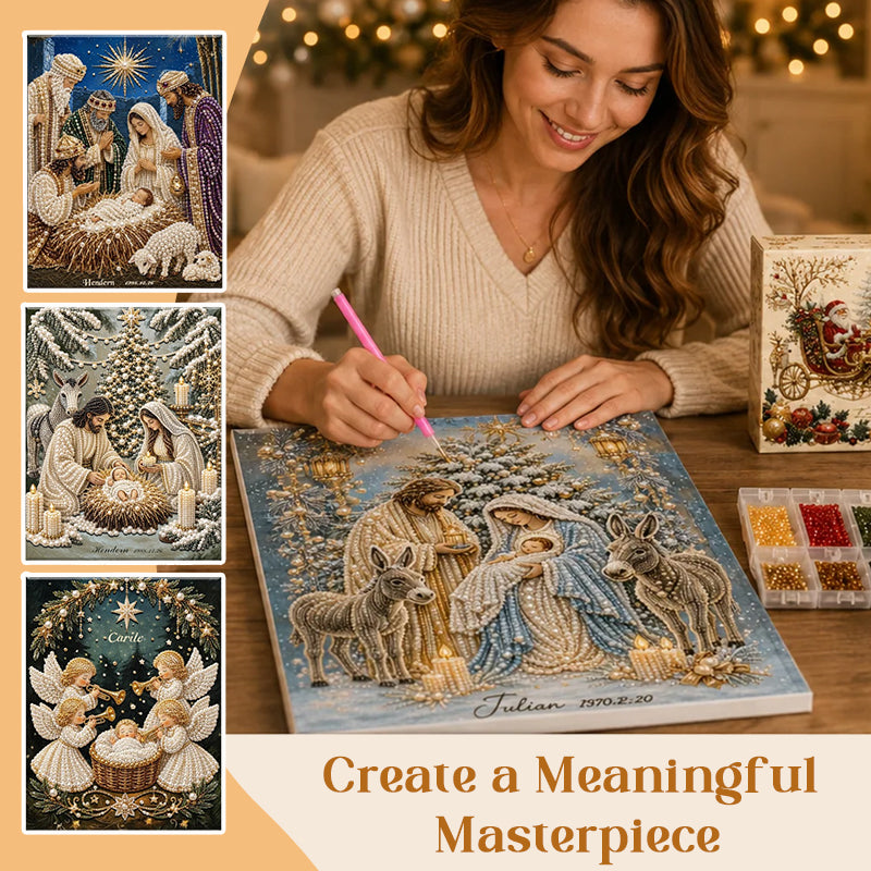 LAST DAY 49% OFF – Nativity Scene Diamond Painting Kit