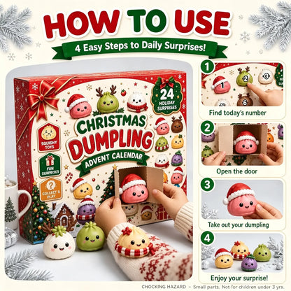 Christmas Squishy Advent Calendar 2026 Countdown Calendar