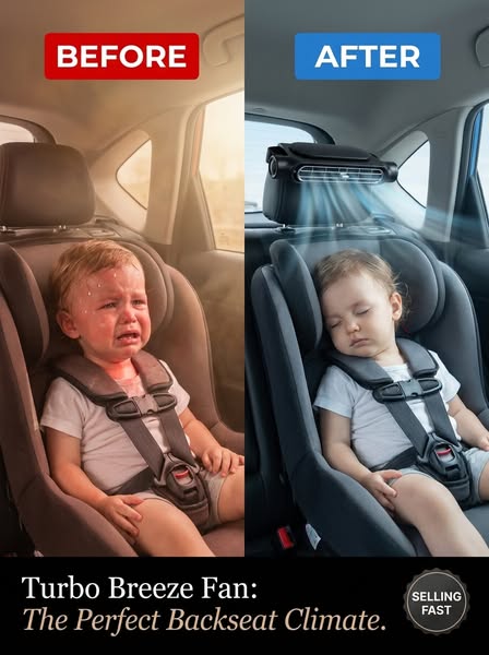 LAST DAY SALE 59% OFFMytrendyes™ Car Seat Fan