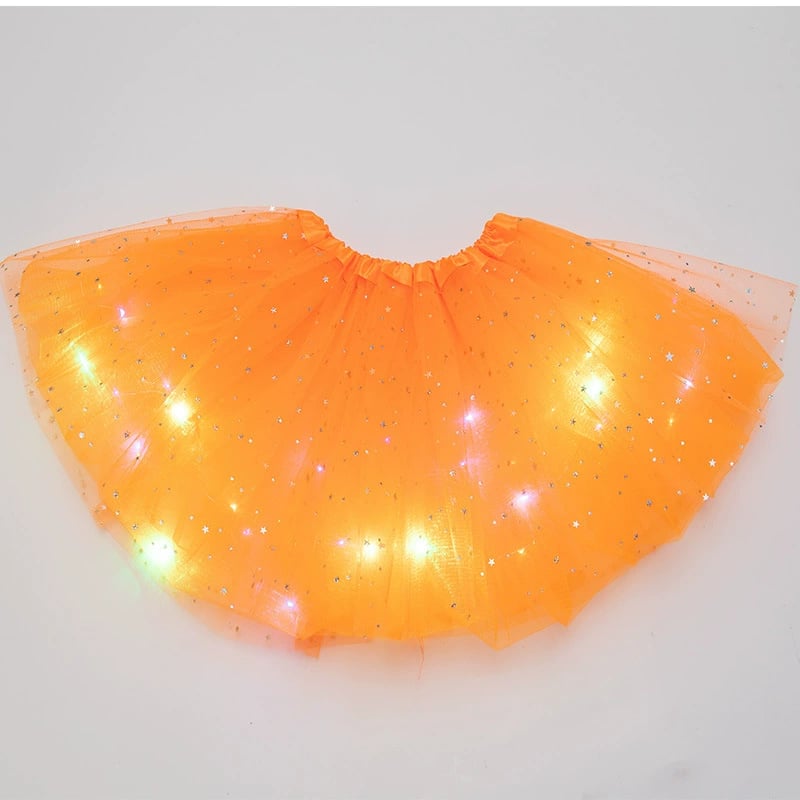 Princess Glow LED Skirt | Soft, Safe & Stretchy for All-Day Play– Last Chance at This Price!