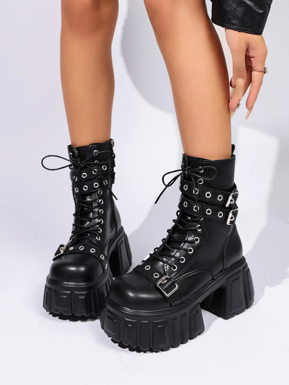 Women's Punk Trousers – Chunky Sole