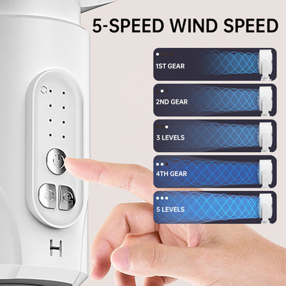 Adjustable Height Stand Fan with Remote Control & Timer
