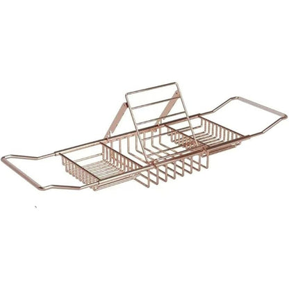 Adjustable Bathtub Caddy Stainless Steel