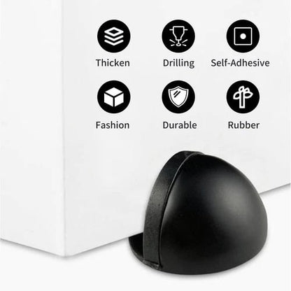 HOT SALEHidden Stainless Steel Rubber Dual-use Door Stopper Door Holders