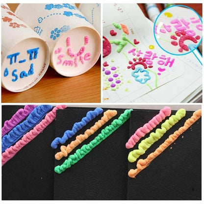 Magic Pen – Draw in 3D with a single stroke! DIY bubble "popcorn" effect drawing pens – Buy 3 Get 2