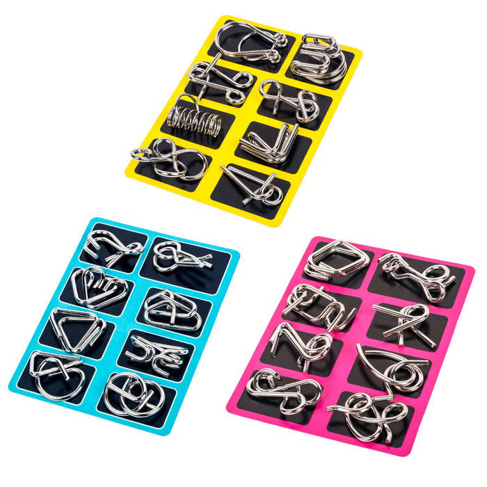 Metal Puzzle Ring,Educational intellectual Toys IQ Toys,Metal Brain teaser Puzzles