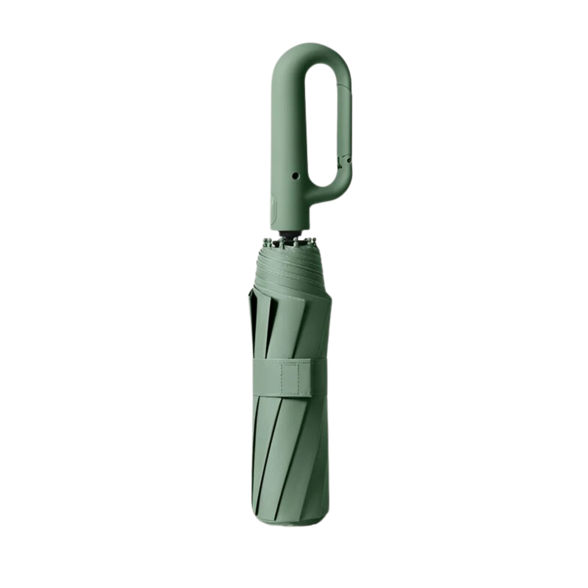 Automatic Folding Windproof Umbrella with Clip Handle