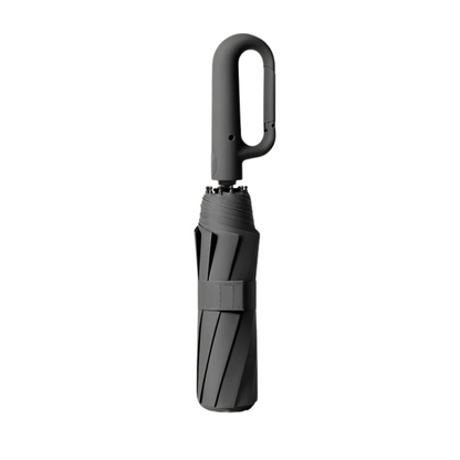 Automatic Folding Windproof Umbrella with Clip Handle