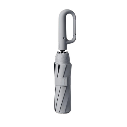 Automatic Folding Windproof Umbrella with Clip Handle