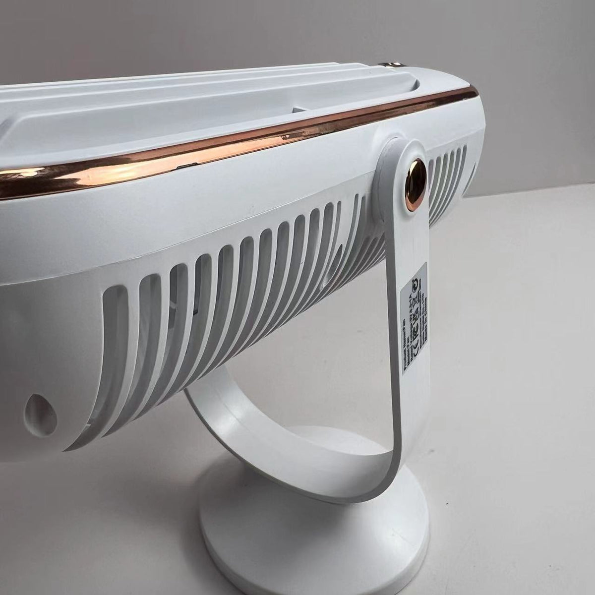 AeroLux Elite Personal Fan | Dual Motor, USB Rechargeable, Quiet & 720°
