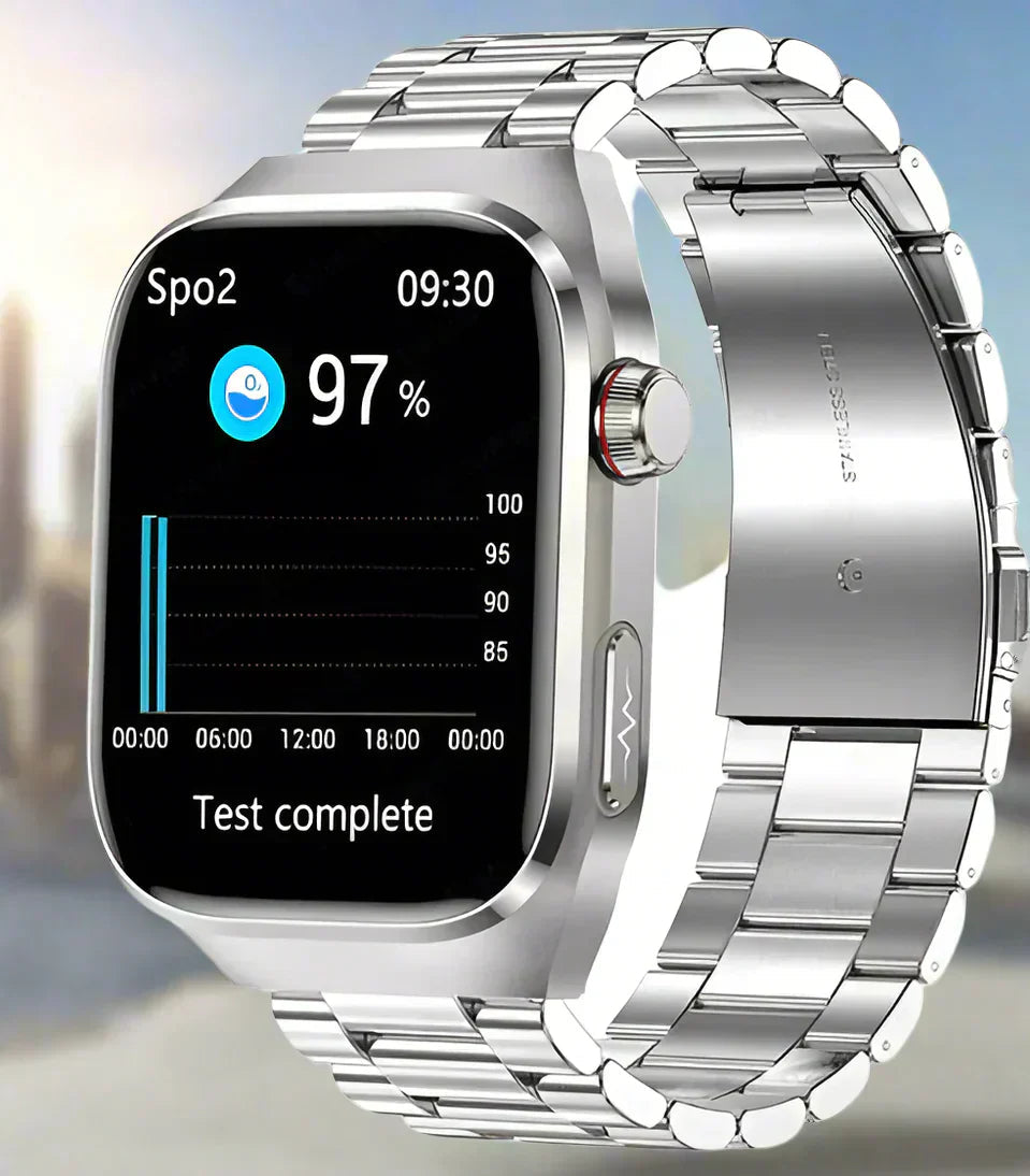 Vitality Tracker Smartwatch for Bluetooth Health Monitoring