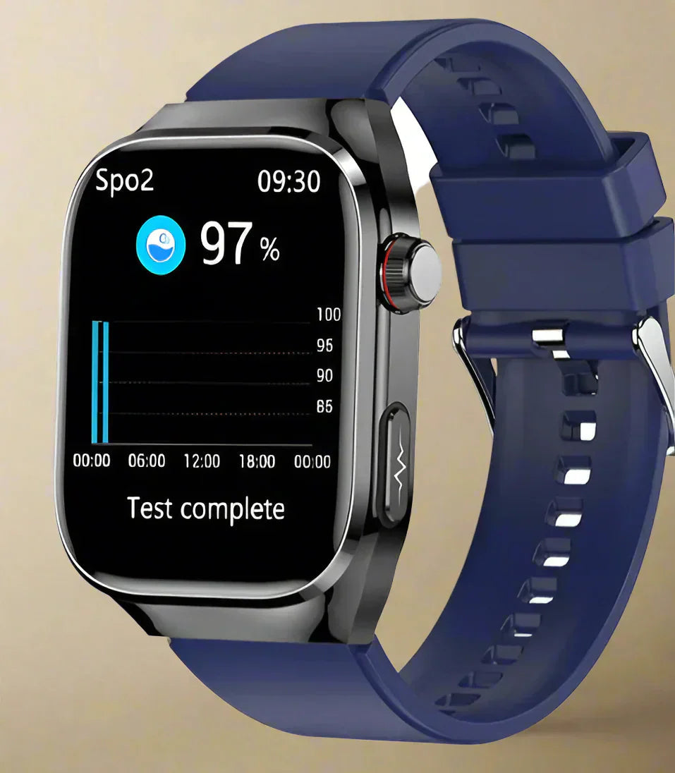 Vitality Tracker Smartwatch for Bluetooth Health Monitoring