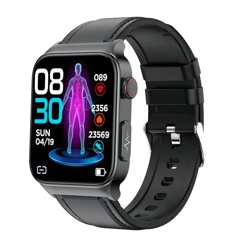 AeroPulse Smartwatch With ECG And Glucose Tracker 1.83 Inch HD Screen