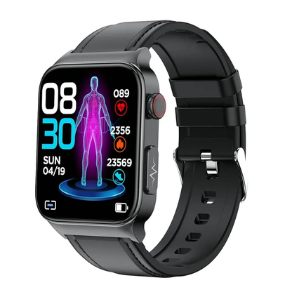 AeroPulse Smartwatch With ECG And Glucose Tracker 1.83 Inch HD Screen