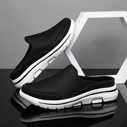 AEROSTEP – Breathable Men's Slippers for Comfort & Freshness
