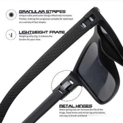 Unisex Polarized Sunglasses – Outdoor Glasses for Driving & Sports