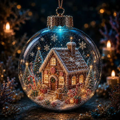 Christmas Scene Globe Ornament Collection | Perfect Christmas Tree Decorations