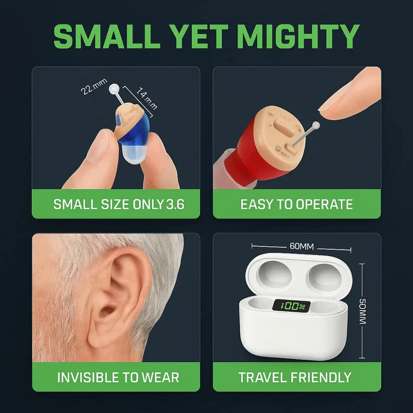 Affordable Rechargeable In-Ear Hearing Aids UK